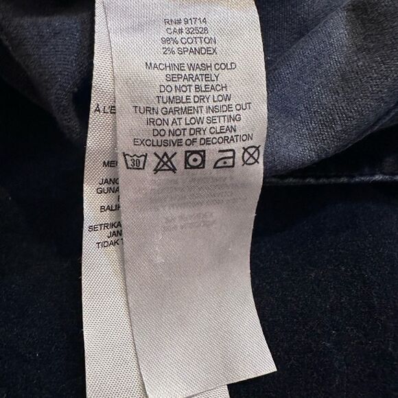 Armani Exchange Women’s Velvet Holiday Pants (4) - Picture 5 of 8